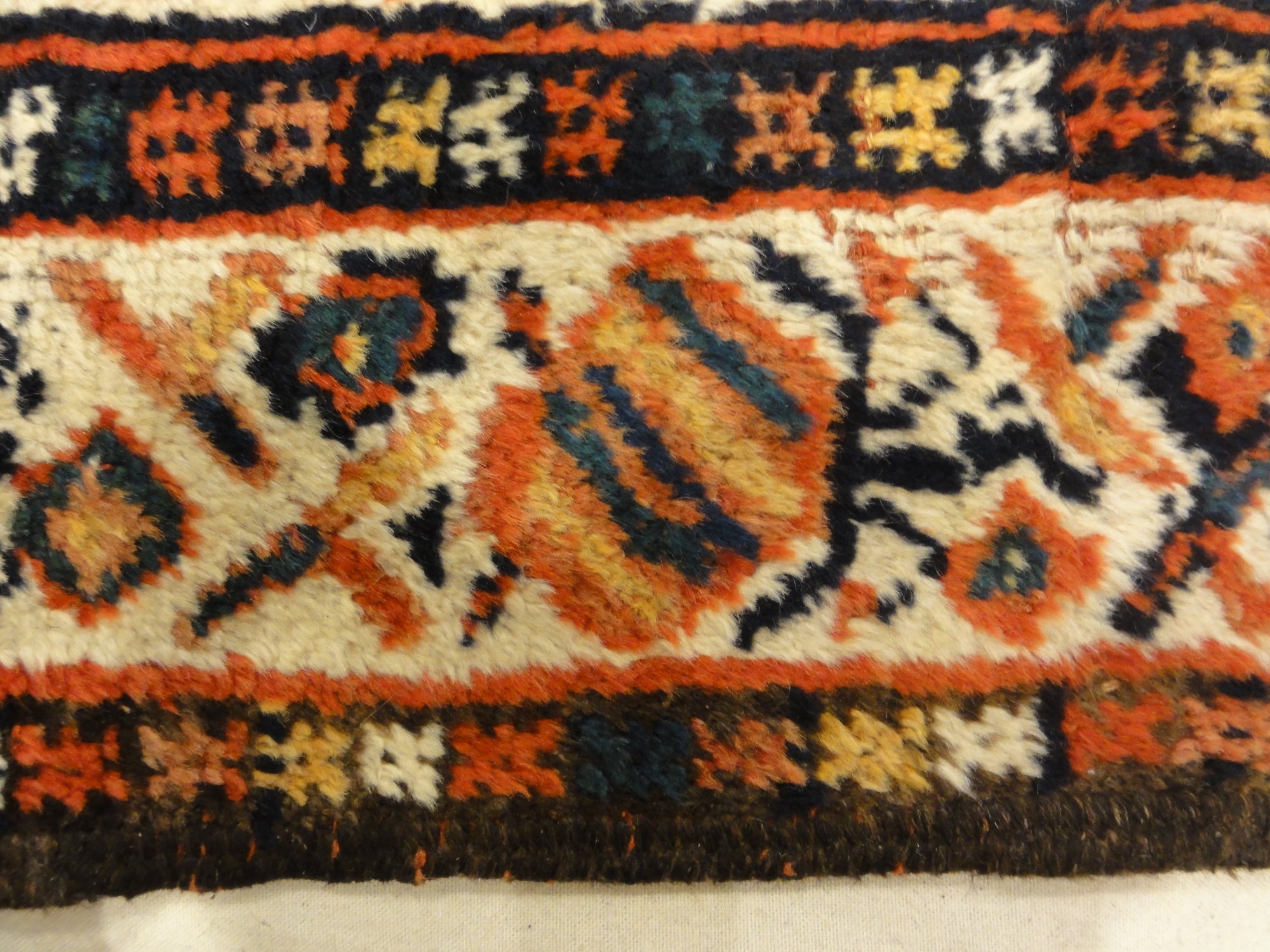 Antique Lori South Persian. A piece of genuine authentic antique woven carpet art sold by Santa Barbara Design Center, Rugs and More.