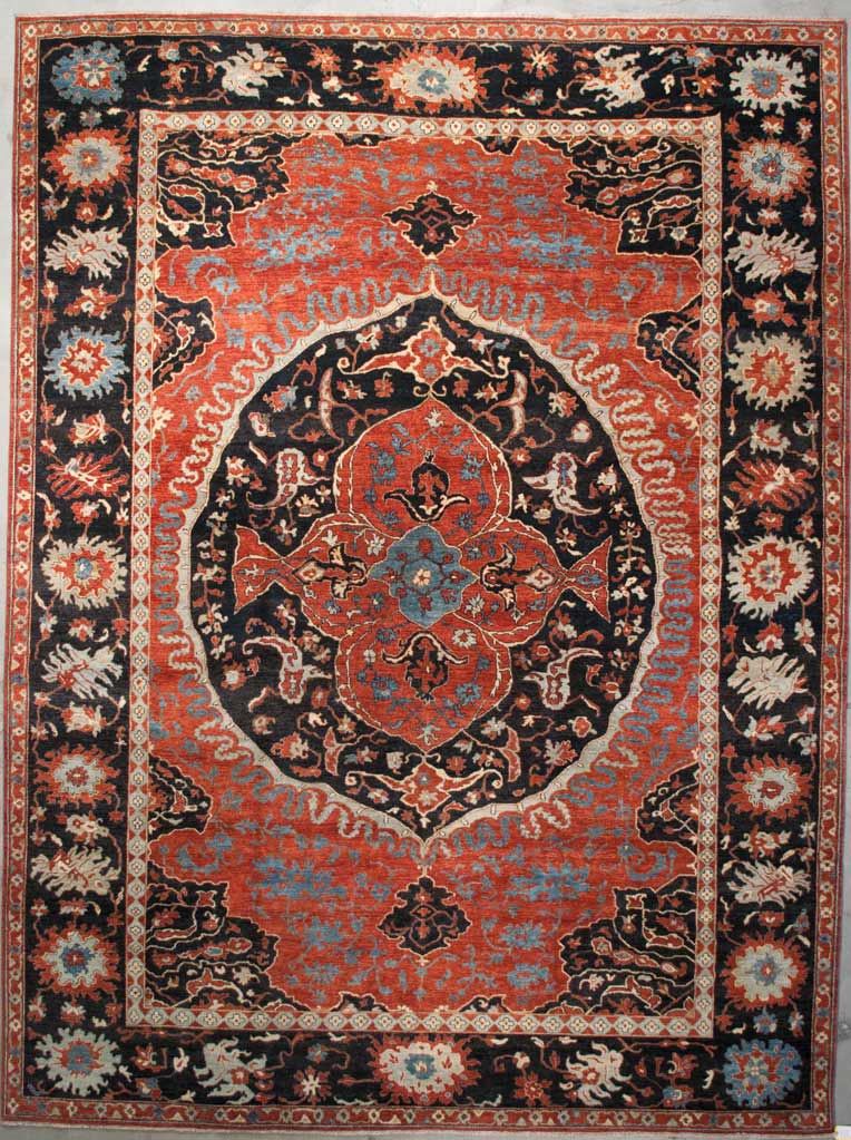 FIne Classical Indian Oushak Rug