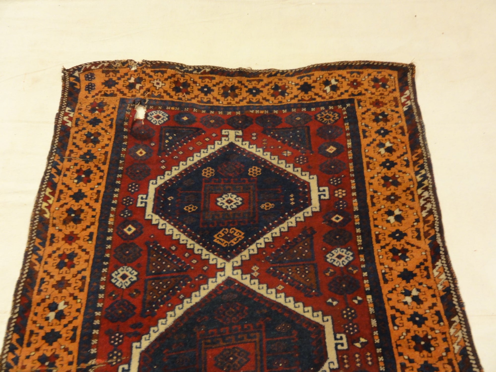 30064 Antique Colorful Turkish Rug