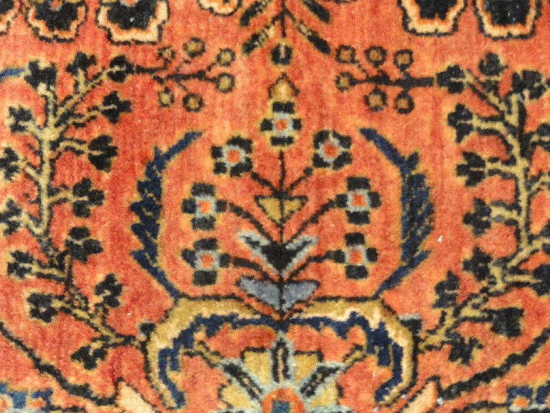 Antique Sarouk rug Santa Barbara Design center