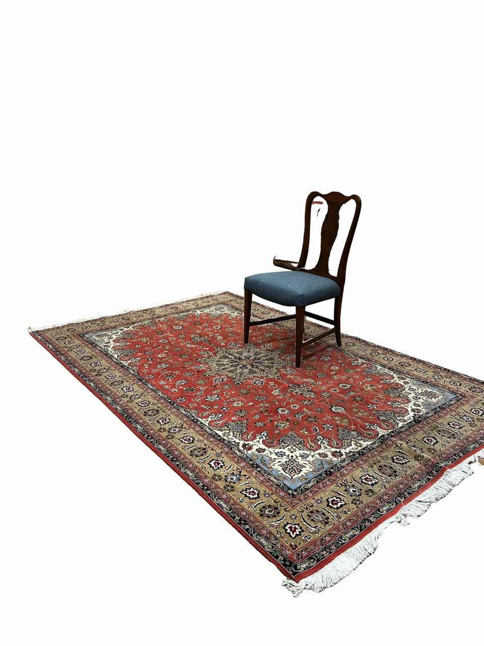 Fine Persian Tabriz Wool &amp; Silk 25255