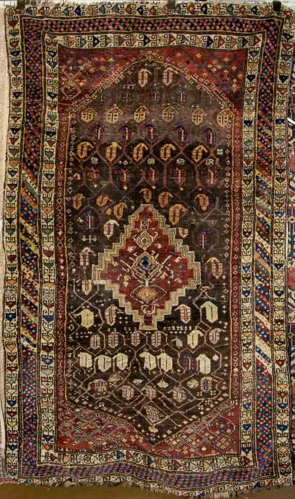 antique kurdish rug santa barbara design center