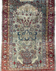 Rare early Persian Silk Kashan 25304