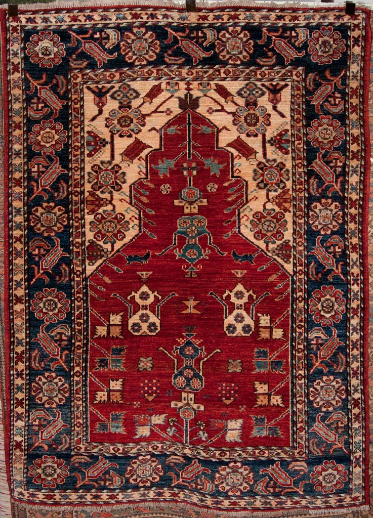 Finest Kazak Prayer Rug