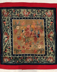 Antique Tibetan Floor Meditation Mat-rugsandmore