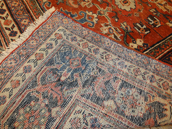 Antique Sultanabad Mahal Rug Santa Barbara Design Center