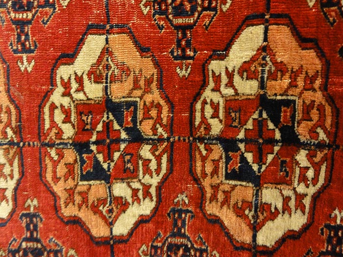 Antique Tekke Main Carpet | Rugs and More | Santa Barbara Design Center 43351 1