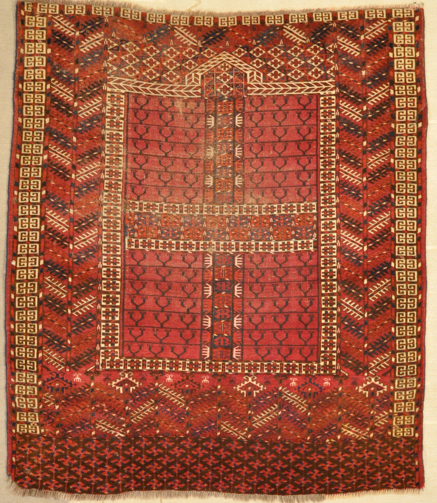 Antique Tekke rug Santa barbara Design center