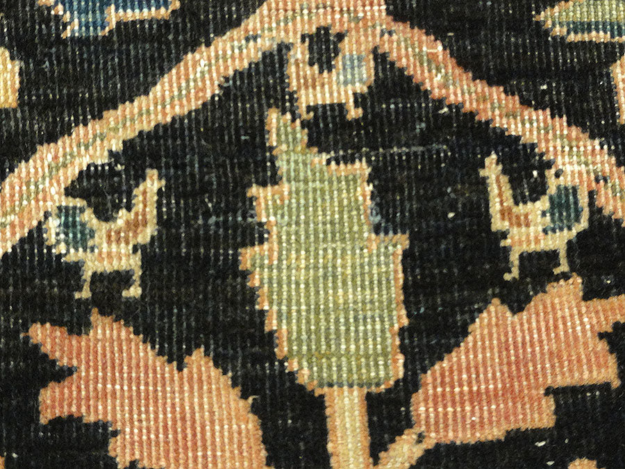 27672 Antique Farahan Rug rare format