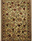 Finest Silk Ivory rugs and more oriental carpet 45254-