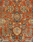 Antique Persian Kashan Rug