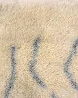 Natural blue lines Moroccan | Rugs & More | Santa Barbara Design Center