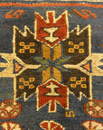 Fine Caucasian Soumak Kelim Chanteh Bag. A piece of antique woven carpet art sold by Santa Barbara Design Center, Rugs and More in Santa Barbara, California