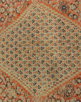 Antique Senneh Second Half of 19th Century. A piece of antique woven carpet art sold by Santa Barbara Design Center Rugs and More Santa Barbara California