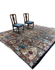 Vintage Persian Mythical Rug 25243