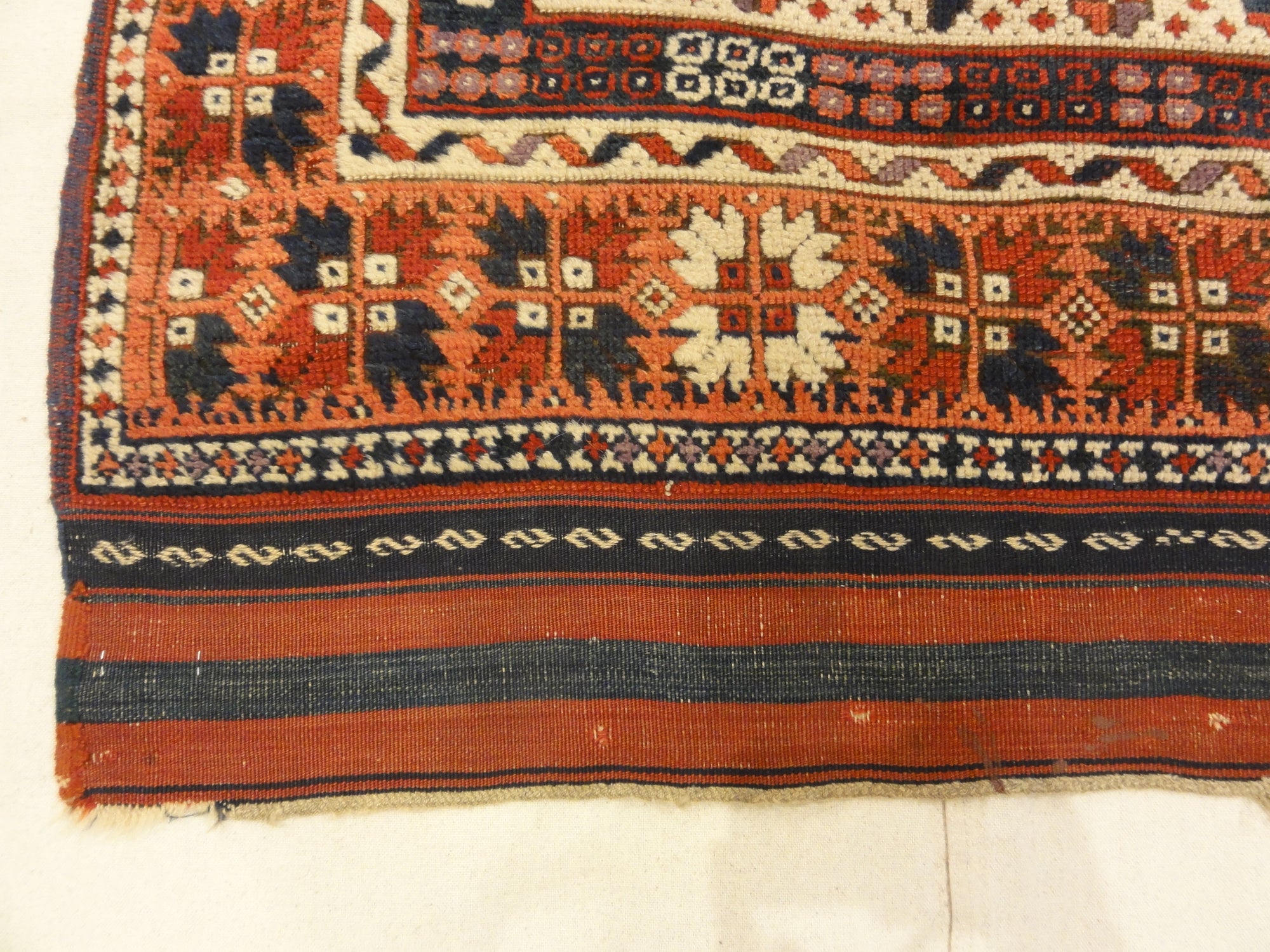 Antique Turkish Bergama Rug Woven Circa 1880 Genuine Authentic Woven Carpet Art Santa Barbara Design Center and Rugs and More