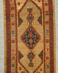 Antique Sarab camel hair collectable rug 28910-