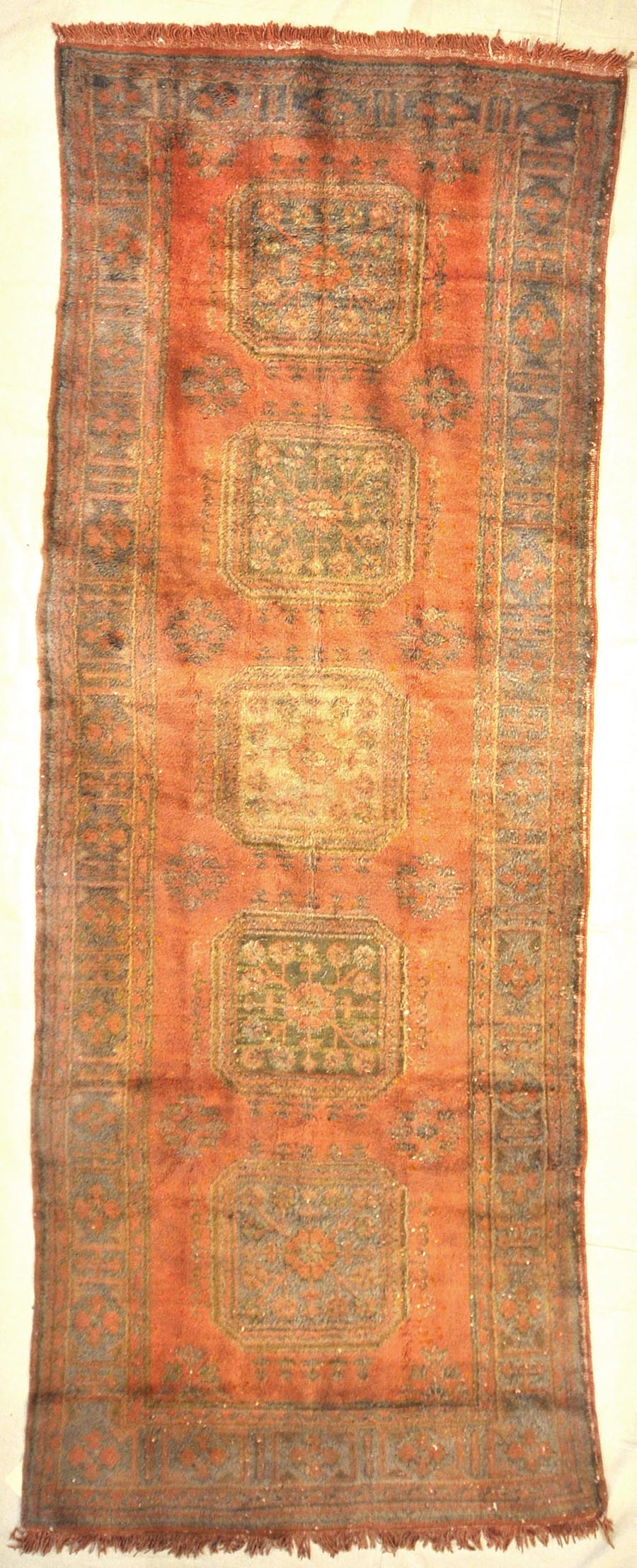 Antique Turkish Oushak Runner | Rugs and More | Santa Barbara Design 32799