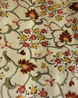 Fine Silk Suzani Design Rug