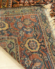 30128 Rare Antique Persian Henna Flower Fine Herati Farahan