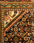 30128 Rare Antique Persian Henna Flower Fine Herati Farahan