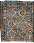Antique Khamseh Chicken Rug 30670