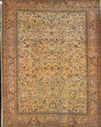 Fine Antique Kerman Rug santa barbara design center-1