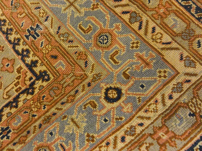 Antique Turkish Oushak Rug | Rugs and More | Santa Barbara Design