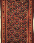 Antique Bijar Kelim Rug. A piece of genuine authentic woven carpet art sold by Santa Barbara Design Center, Rugs and More.