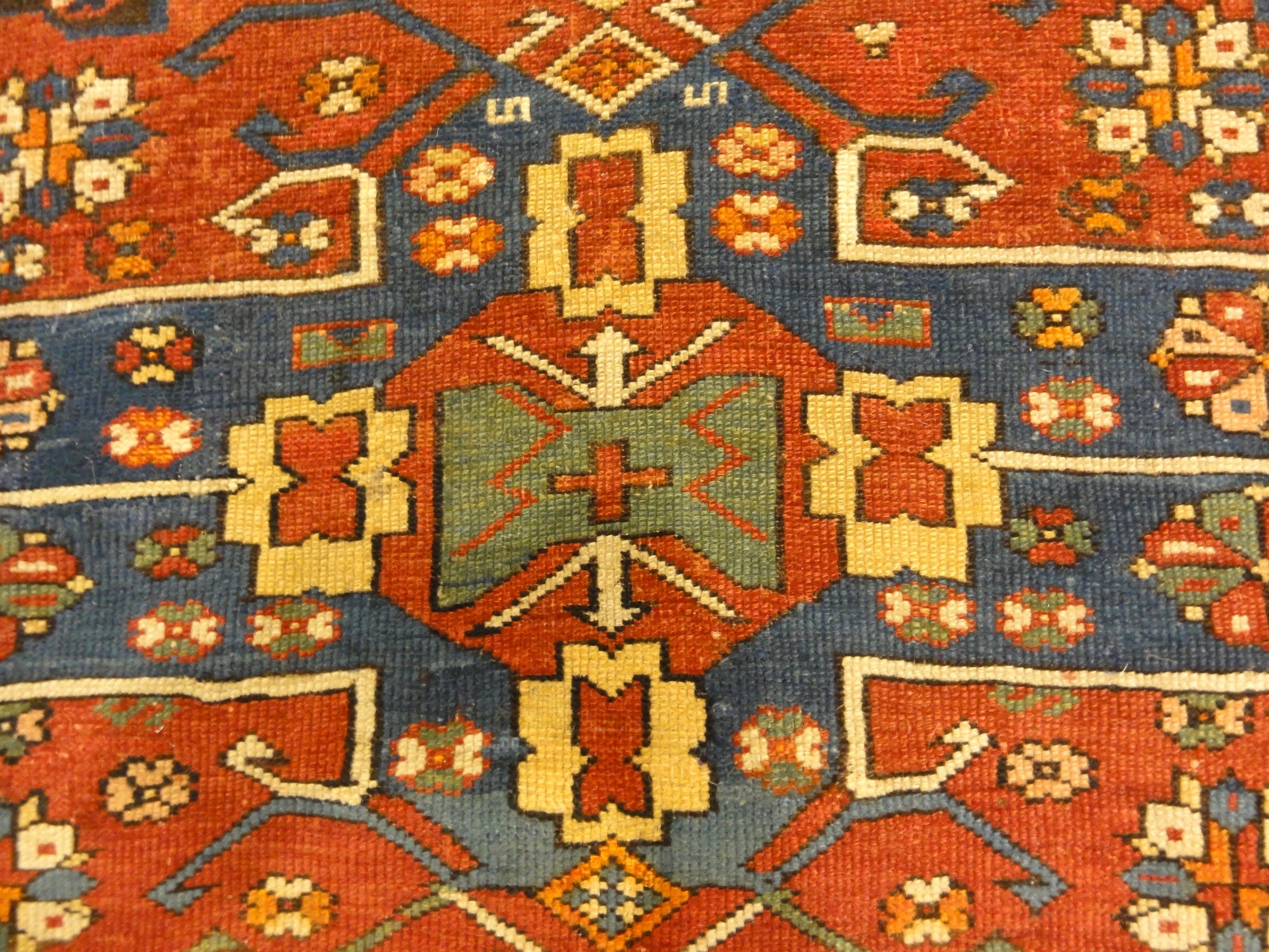 30539 Antique Shirvan Rug Circa 1880