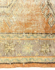 Antique Turkish Oushak Runner | Rugs and More | Santa Barbara Design 32795