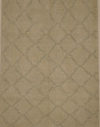 Blue and Beige Fine Modern Trellised Rug. A piece of genuine woven carpet art sold by the Santa Barbara Design Company, Rugs and More.