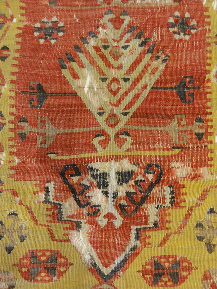 Vintage Turkish Kelim Prayer rug | Rugs &amp; More| Santa Barbara