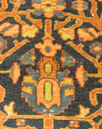 30709 Antique Heriz Rug with a Unique Field