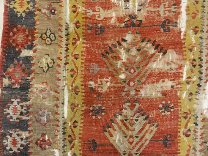 Vintage Turkish Kelim Prayer rug | Rugs &amp; More| Santa Barbara