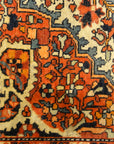 Wool and Cotton Antique Foundation Antique Persian Handspun Wool Sarouk Farahan Authentic Carpet Genuine Woven Art Santa Barbara Design Center Rugs and More
