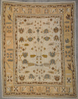 Vintage Turkish Oushak Angora rugs and more oriental carpet 33660-