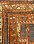 30096 Antique Fachralo Kazak Rare Prayer Rug from Caucasus