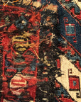 38219 Antique Caucasian Sumak Bagface