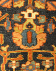 30709 Antique Heriz Rug with a Unique Field