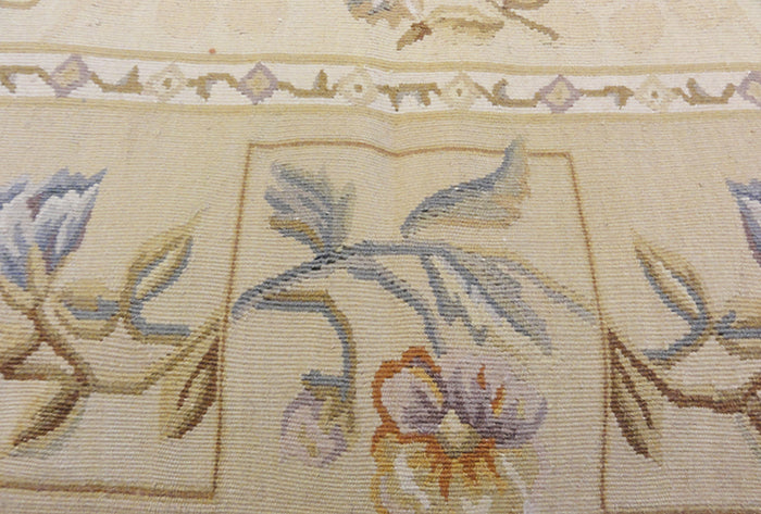 Flower Aubusson Rugs & More Oriental Carpets