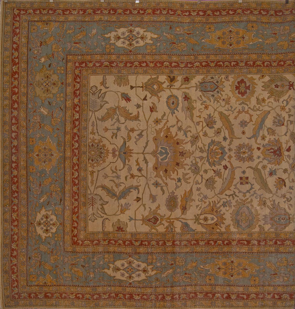 Antiqued Fine Kerman Rug