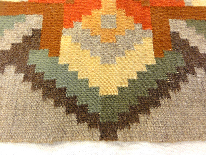 Small Geometric Swedish Textile | Rugs & More| Santa Barbara Design Center 27877 .