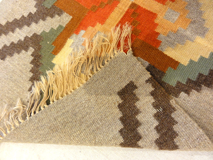 Small Geometric Swedish Textile | Rugs & More| Santa Barbara Design Center 27877 .