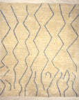 Natural blue lines Moroccan | Rugs & More | Santa Barbara Design Center