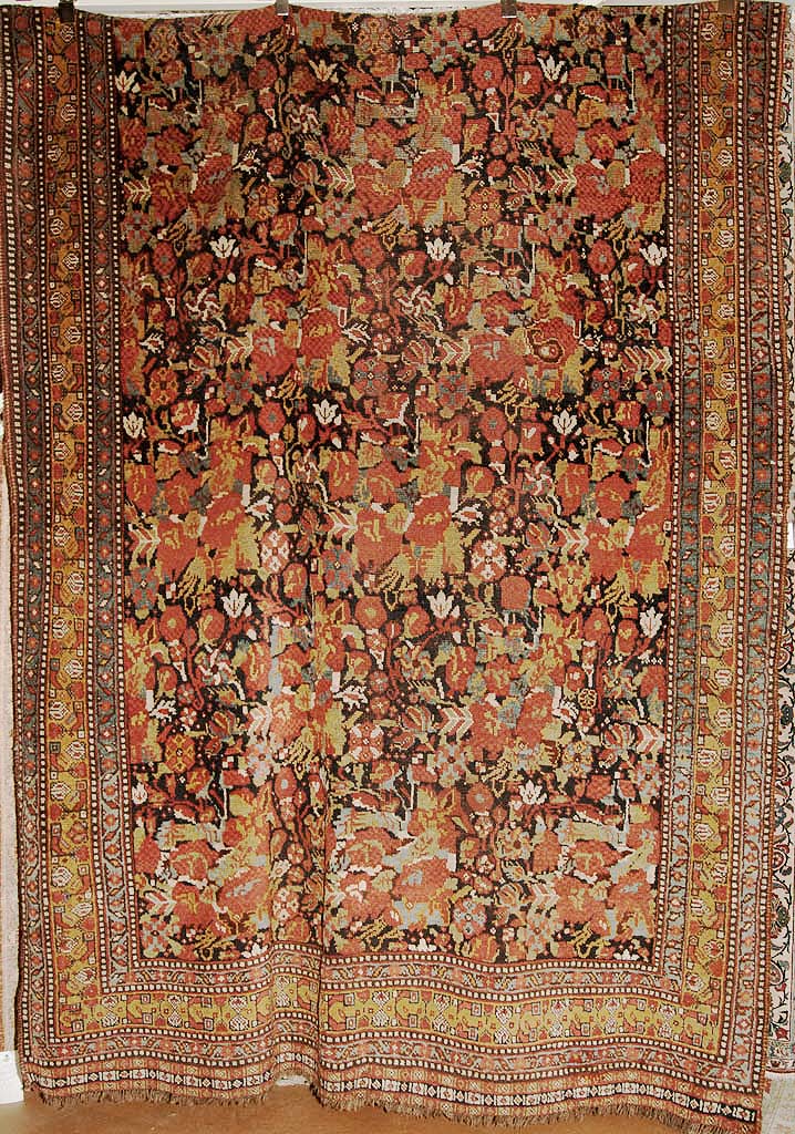 Rare Antique Khamseh Rug rugs and more oriental carpet 35095-