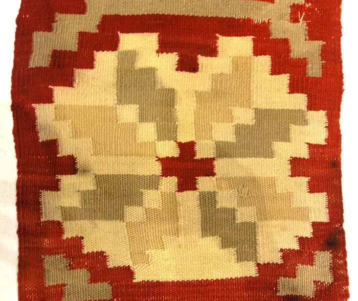 This Antique Swedish Textile is finely woven with natural wool. 