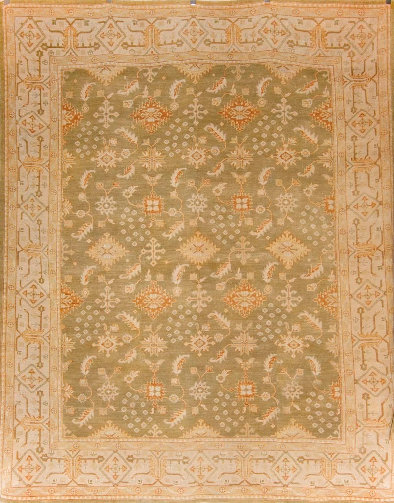 Antiqued Usak Rug