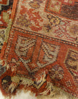 Antique Turkish Handwoven Mugur Rug Genuine Authentic Intricate Woven Carpet Art Santa Barbara Design Center Rugs and More