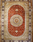 Finest Silk Tabriz Rug | Rugs and More | Santa Barbara Design Center